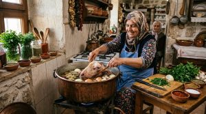 How Is Kuzu Kelle Prepared and Served in Turkey