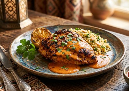 Moroccan Chicken Steak