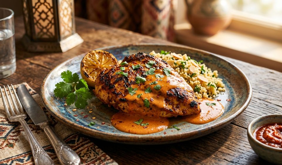 Moroccan Chicken Steak