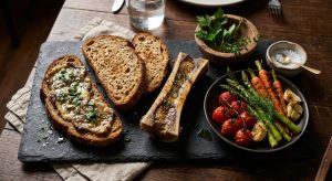 Roasted Beef Marrow on Sourdough