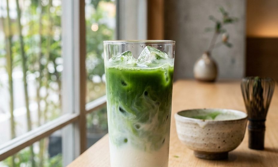 Japanese Iced Matcha Latte