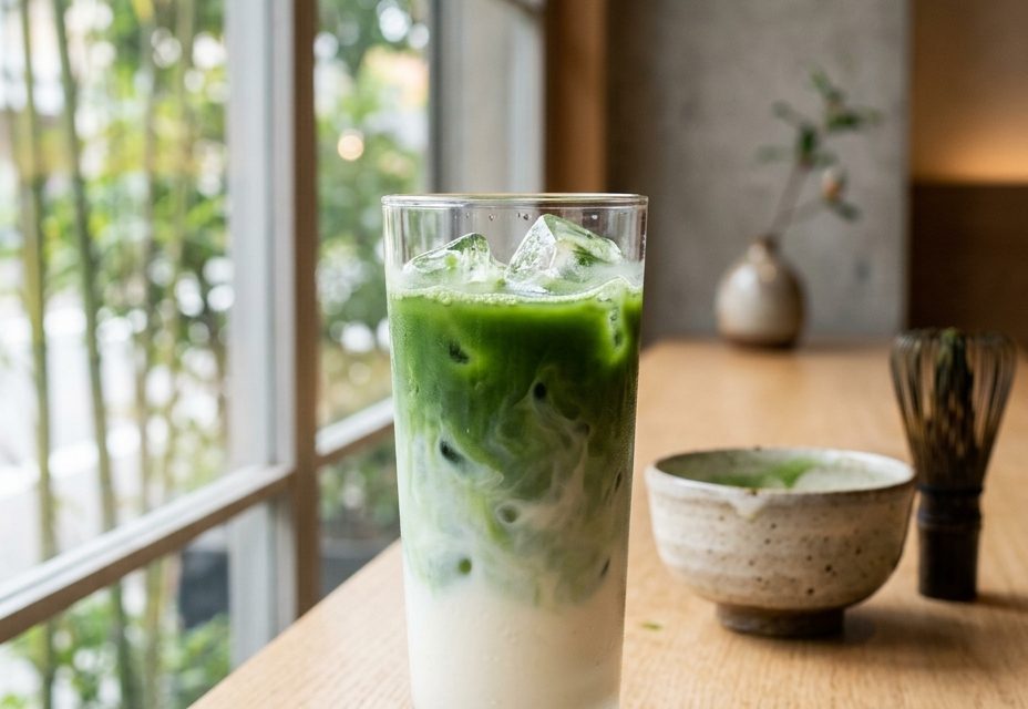 Japanese Iced Matcha Latte