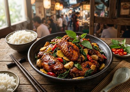 Taiwanese 3 Cup Chicken Wings