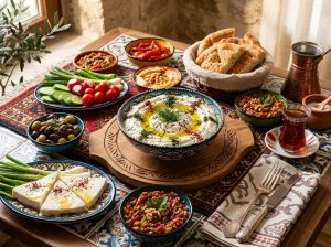Haydari in Turkish meze culture
