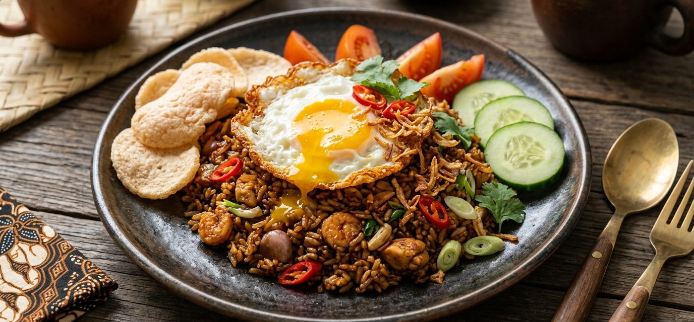 Authentic Indonesian Nasi Goreng