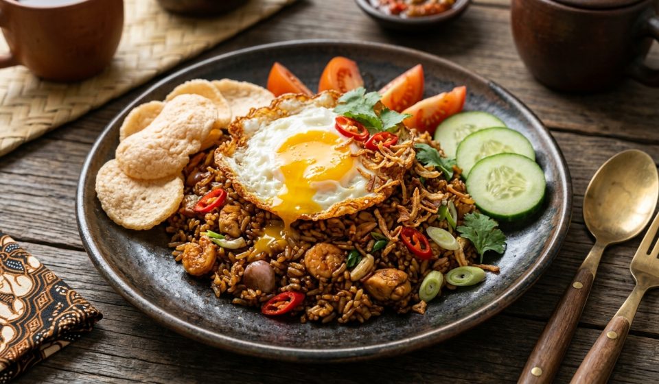 Authentic Indonesian Nasi Goreng