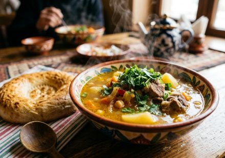 Uzbek Shurva soup