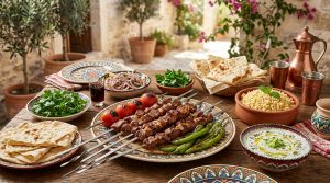 Sis Kebab on the Table