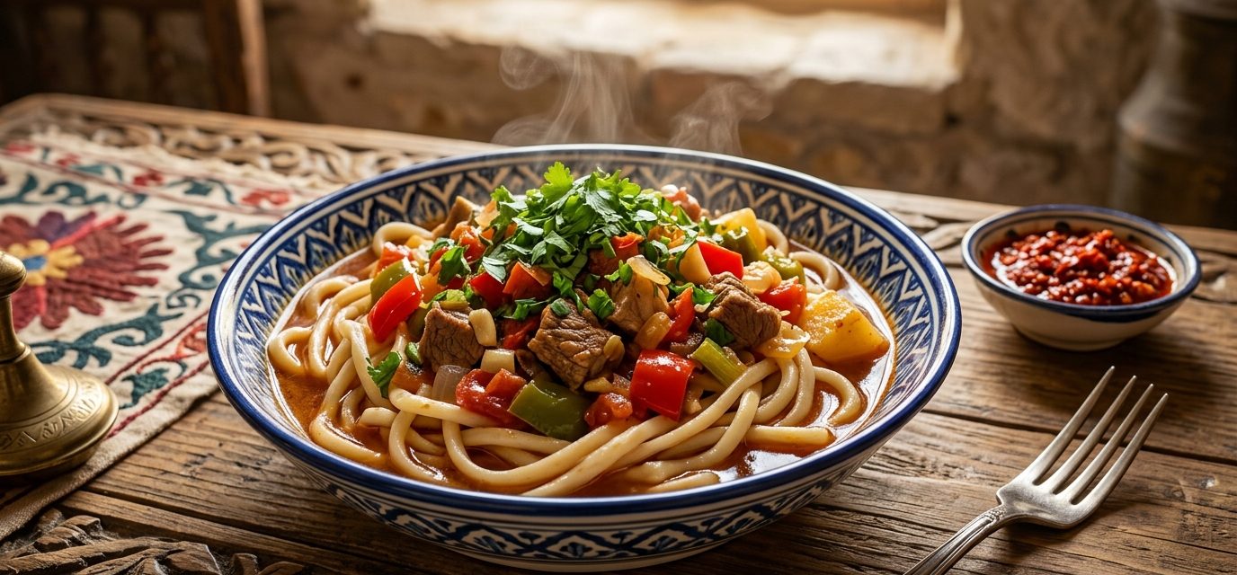 Authentic Uzbek Lagman