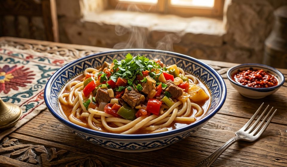 Authentic Uzbek Lagman